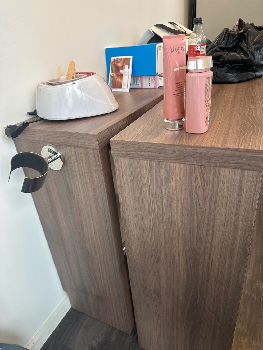 Hente/fragte frisørinventar